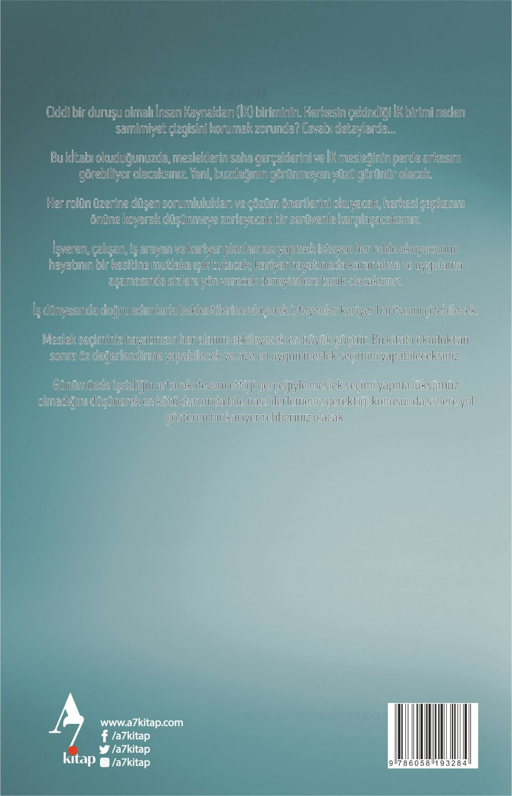 Gerçeğin Görünmeyen Yüzü - Tuğba Camuzoğlu arka