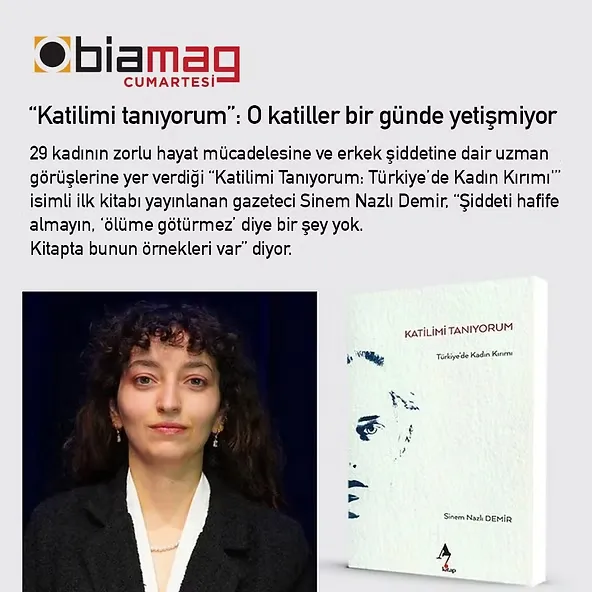 A7 Kitap Blog - “Katilimi tanıyorum” O katiller bir günde yetişmiyor